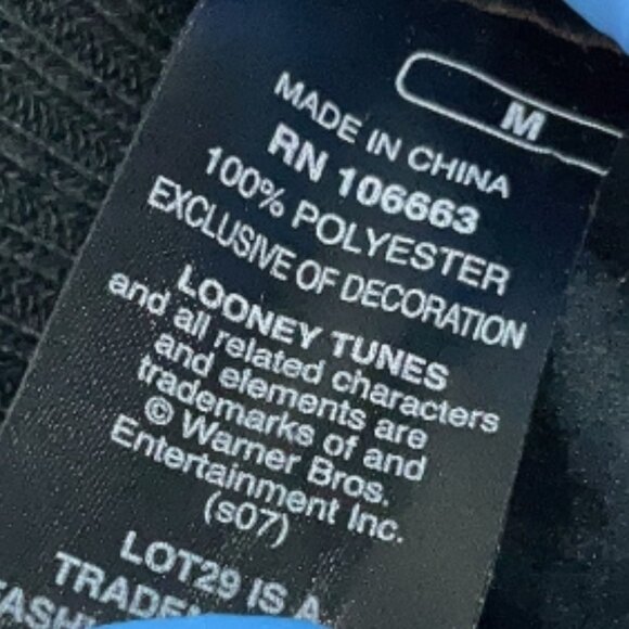 NWT Lot29 Size M Sylvester J. Pussycat Sr. print black Jacket - RARE Jacket - Picture 7 of 7